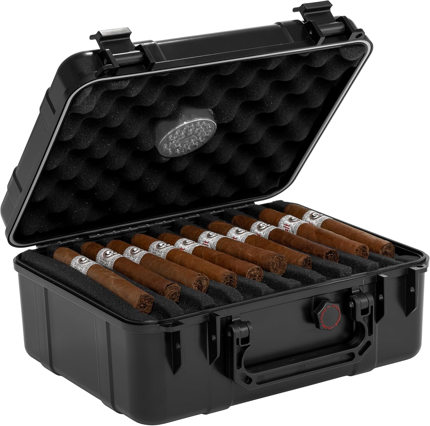 Xikar Cigar Travel Carrying Case, Holds 40 Cigars - Image 2