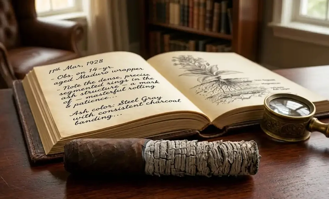 The Geometry of Ash: What Structure Reveals About Aging